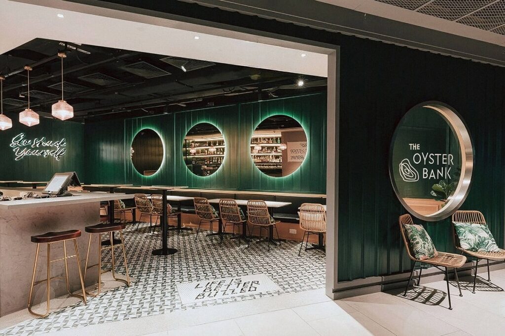 Singapore Oyster Bar restaurant design