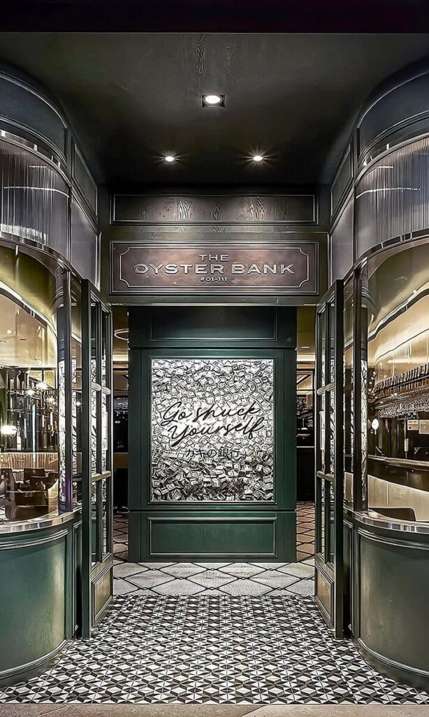 Singapore Oyster Bar restaurant design GREATWORLD